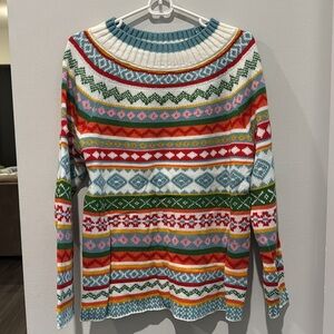 NWT colorful sweater